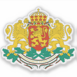 Wappen Bulgariens Aufkleber