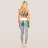 Wappen Capri Leggings (Rückseite)