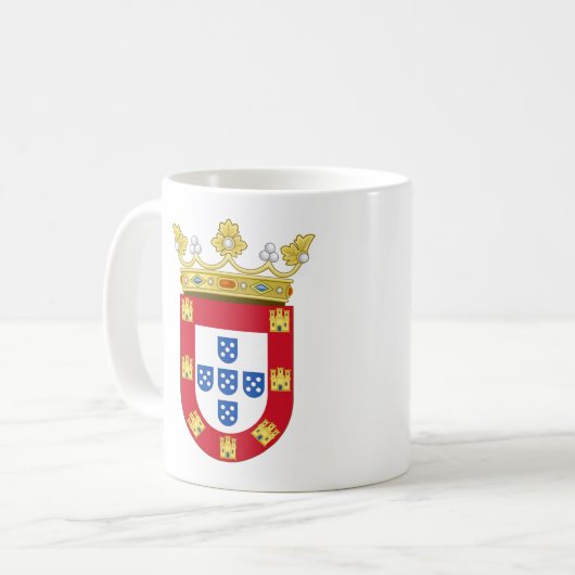 Wappen Ceutas Kaffeetasse (Vorderseite Links)