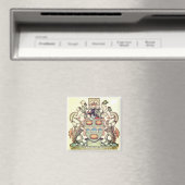 Wappen-Coat Bridgetown - Barbados Magnet (In Situ (Geschirrspüler))