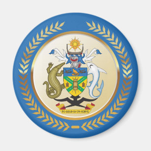 Wappen-Coat der Salomonen Magnet