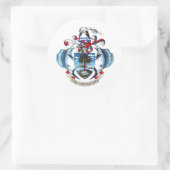 Wappen-Coat der Seychellen Runder Aufkleber (Tasche)