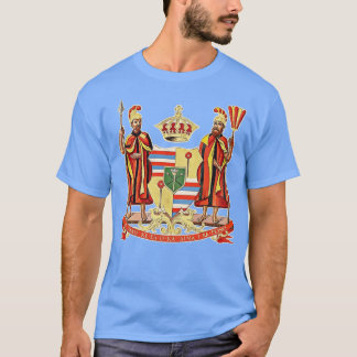 Wappen-Coat des Hawaiianischen Königreichs T-Shirt