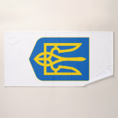 Wappen-Coat in der Ukraine Badehandtuch (Badehandtuch)