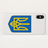 Wappen-Coat in der Ukraine Case-Mate iPhone Hülle (Rückseite (Horizontal))