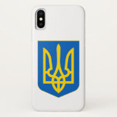 Wappen-Coat in der Ukraine Case-Mate iPhone Hülle (Rückseite)
