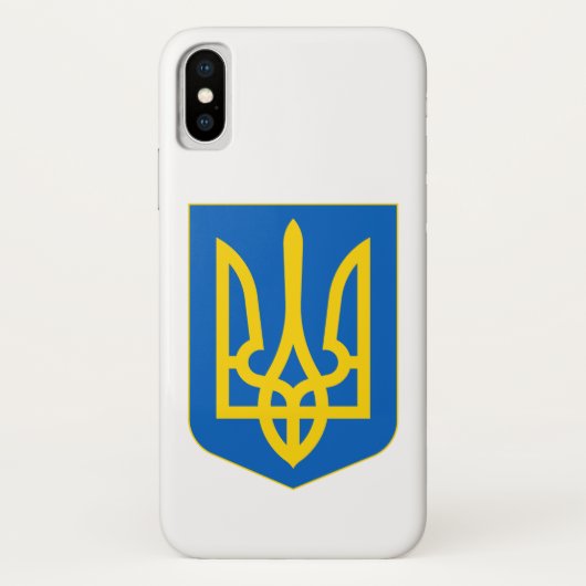 Wappen-Coat in der Ukraine Case-Mate iPhone Hülle (Rückseite)