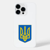 Wappen-Coat in der Ukraine iPhone Hülle (Rückseite)