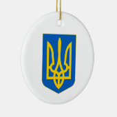 Wappen-Coat in der Ukraine Keramik Ornament (Rechts)