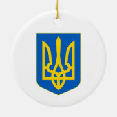 Wappen-Coat in der Ukraine Keramik Ornament (Hinten)