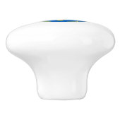 Wappen-Coat in der Ukraine Keramikknauf (Seitenansicht)