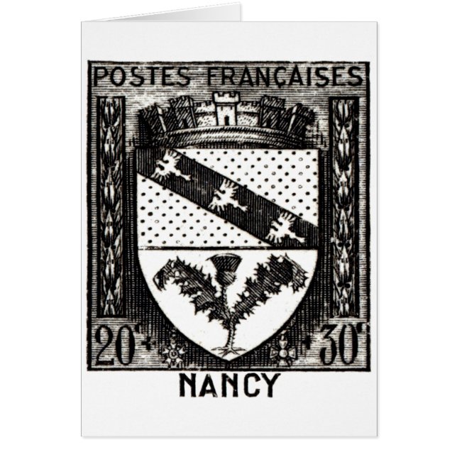 Wappen-Coat, Nancy, Frankreich (Vorne)