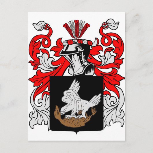 Wappen-Coat Postkarte (Vorderseite)