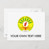 Wappen-Coat Postkarte (Vorne/Hinten)