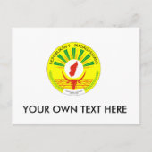 Wappen-Coat Postkarte (Vorderseite)