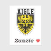 Wappen-Coat, Schweiz Aufkleber (Blatt)
