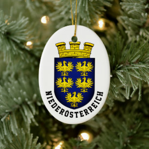 Wappen-Coat von Niederösterreich - ÖSTERREICH Keramik Ornament
