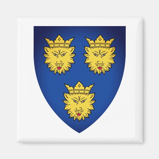 Wappen Dalmatiens, Kroatien Magnet (Vorne)