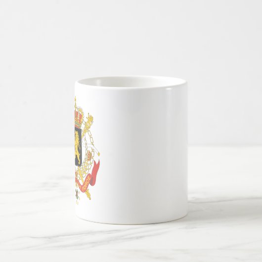 Wappen der belgischen Regierung Kaffeetasse (Mittel)