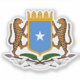 Wappen der Bundesstaatlichen Republik Somalia Aufkleber