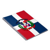 Wappen der Dominikanischen Republik Notizblock (Rechte Seite)