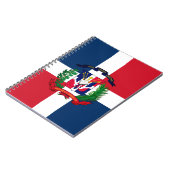 Wappen der Dominikanischen Republik Notizblock (Linke Seite)