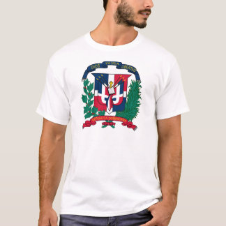 Wappen der Dominikanischen Republik T-Shirt