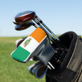 Wappen der Elfenbeinflagge Golf Headcover (In Situ)