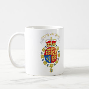 Wappen der Elisabeth II. des Vereinigten Königreic Kaffeetasse