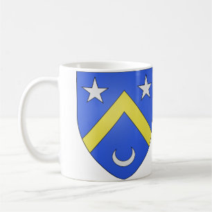 Wappen der Familie Babinet Kaffeetasse