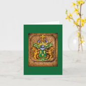 Wappen der Familie Van Westervelt Karte (Gelbe Blume)