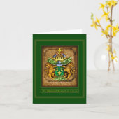 Wappen der Familie Van Westervelt Karte (Gelbe Blume)