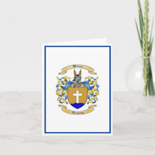 Wappen der Familie Wilson *Wappen Karte