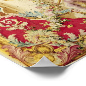 Wappen der französischen Königlichen Familie Poster (Ecke)