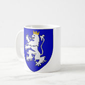 Wappen der Garthland-Mauer Kaffeetasse (Vorderseite Links)