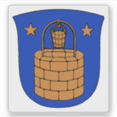 Wappen der Gemeinde Brøndby Aufkleber (Vorderseite)