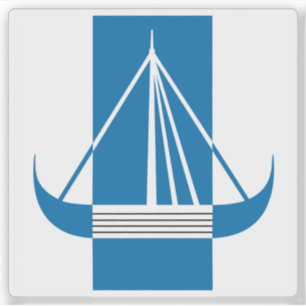 Wappen der Gemeinde Frederikssund Aufkleber