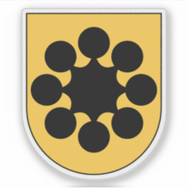 Wappen der Gemeinde Hofors, Schweden Aufkleber