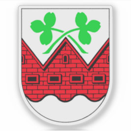 Wappen der Gemeinde Hvidovre Aufkleber