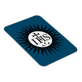 Wappen der Gesellschaft Jesu Monogramm Magnet (Rechte Seite)