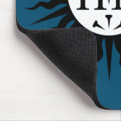 Wappen der Gesellschaft Jesu Monogramm Mousepad (Ecke)