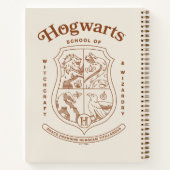 Wappen der HOGWARTS™ Schule für Hexerei und Zauber Notizblock (Rückseite)