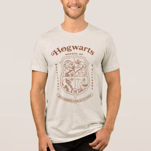 Wappen der HOGWARTS™ Schule für Hexerei und Zauber Tri-Blend Shirt