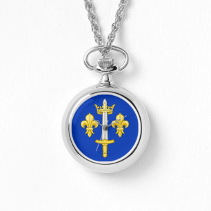 Wappen der Jeanne d'Arc Armbanduhr