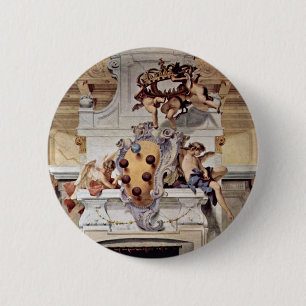 Wappen der Medici., von Ricci Sebastiano Button