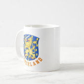Wappen der Niederlande Kaffeetasse (Vorderseite Links)