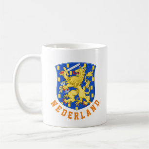 Wappen der Niederlande Kaffeetasse