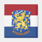 Wappen der Niederlande Magnet (Vorne)
