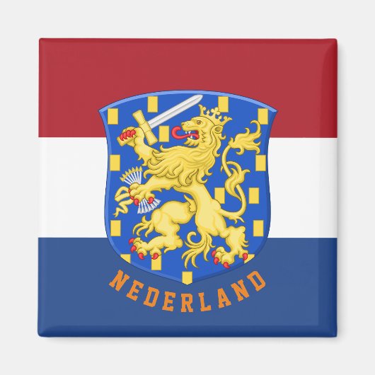 Wappen der Niederlande Magnet (Vorne)