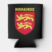 Wappen der Normandie - FRANKREICH Dosenkühler (Vorderseite)
